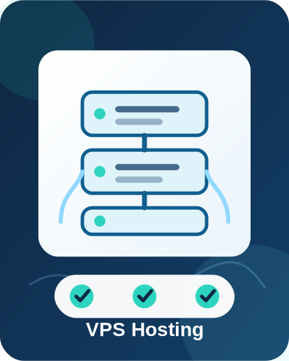 Managed VPS hosting solution with scalable virtual server resources for growing websites, applications, and databases.
